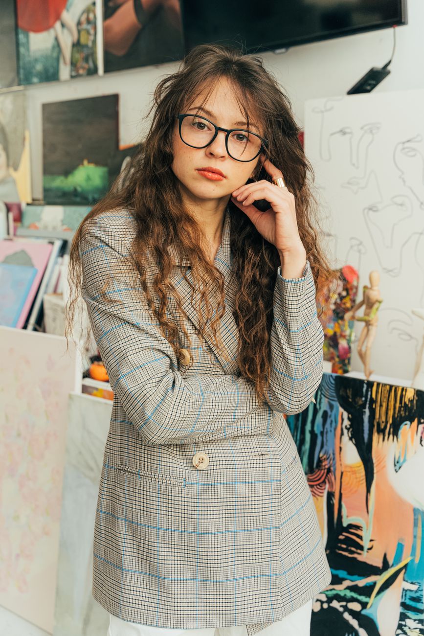 Portret Ivane Horvat, osnivačice radionice